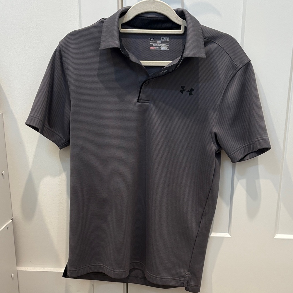 Under Armour Men's Charcoal Polo Shirt